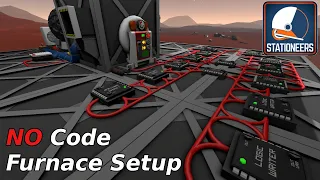 Simple Logic Furnace Setup - Stationeers