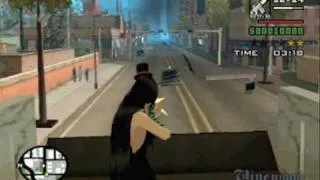 GTA San Andreas DYOM, K-ON! Mio edition: Rail Shooting LS