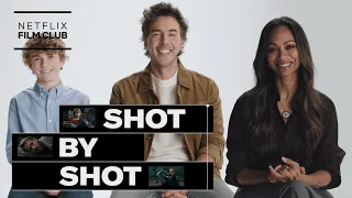 Walker Scobell & Zoe Saldana Break Down The Adam Project’s Fight Scene | Shot By Shot | Netflix