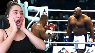 EUROPEAN REACTS TO Mike Tyson - The Brutal Knockouts against Monsters