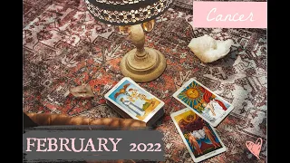 CANCER February 2022 - EASIER times ahead!! Cancer General Tarot Reading February Horoscope