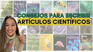 ¿Cómo empiezo a escribir mis artículos científicos?