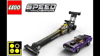 LEGO Speed Champions 76904 Mopar Dodge//SRT Top Fuel Dragster and 1970 Dodge Challenger T/A - Review