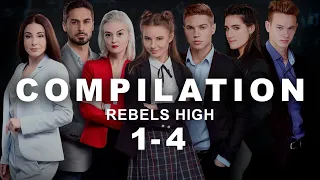 REBELS HIGH | COMPILATION | Web series | School drama | Original series | High school story