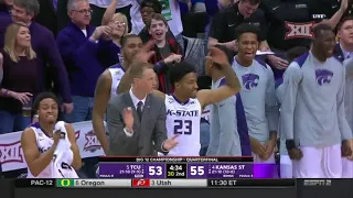 TCU vs Kansas State Men's Basketball Highlights