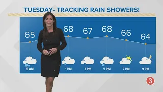 Tuesday's Cleveland weather forecast: Cold front brings rain chances today in Northeast Ohio