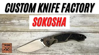 CKF Custom Knife Factory Marfione Sokosha Pocketknife. Fablades Full Review