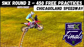 SuperMotocross Round 2 450 Free Practices - ChicagoLand Speedway