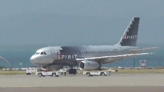 Spirit Airlines Departing Norman Manley Int'l Airport in Heat Haze | 15-09-18
