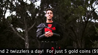Just 5 gold coins feeds a filmmaker for 12 days....