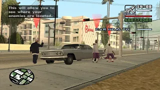 Drive-By with a 4 Star Wanted Level - GTA San Andreas - from the FPV Starter Save - Sweet mission 5