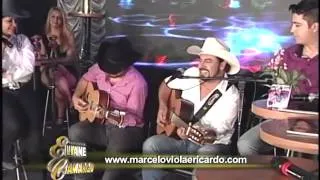 "Velho amor" e "Seguindo seus passos" ao vivo com Marcelo Viola & Ricardo (cover)