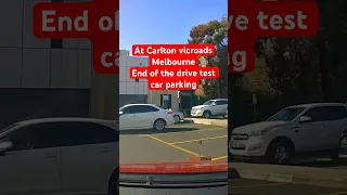 At Carlton vicroads Melbourne end of the drive test car parking #automobile #vicroads #carlton