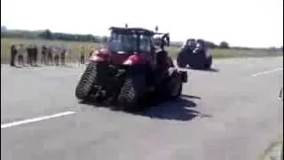 Tractor race Case vs Deutz