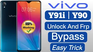 Vivo Y91i, Y90 Unlock and Frp bypass | Vivo all model unlock|Vivo Frp bypass #hardreset #frp #unlock