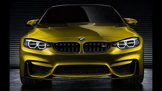 Bmw M4 Gold Drift Moscow sity