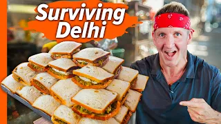 How India Survives without Meat!! Delhi's Anti-Meat Street Food!!