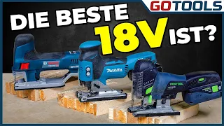 The new battery 18V jigsaw from Bosch! Does it beat Festool and Makita?