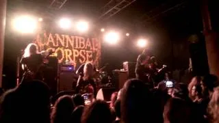 Cannibal Corpse - Dormant Bodies Bursting (live)