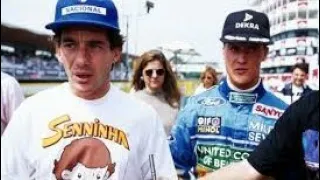 Schumacher o grande vilão de Senna