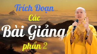 Tổng Hợp Trích Đoạn Các Bài Giảng Hay Của TT.TS. Thích Chân Quang | Phần 2