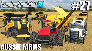 Harvesting 370.000 LITERS of WHEAT | Aussie Farms 22 | Farming Simulator 22