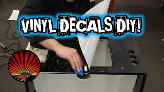 How to install pinball cabinet vinyl artwork like a pro