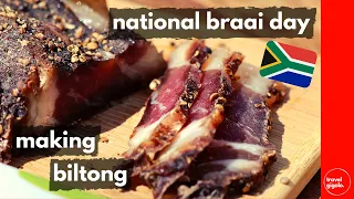 National Braai Day - How to Make Biltong (South Africa Heritage Day Recipes)