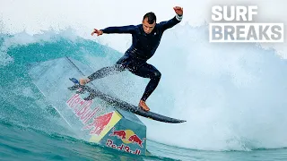 Julian Wilson's BOARDSLIDE!!! | SURF BREAKS