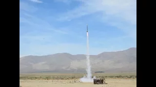 Black Brandt X Rocket Launch