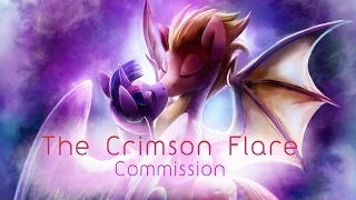 The Crimson Flare (oc x canon commission)