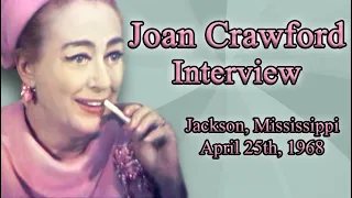 Joan Crawford Denounces Hippies and Lewdness (April 25th, 1968)