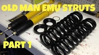 PART 1 TOYOTA TACOMA STRUTS INSTALL | No Spring Compressor