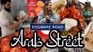 ARAB STREET IN LONDON | EDGWARE ROAD | ABU AFIF | NOOR SUPERMARKET | CHURCH STREET MARKET