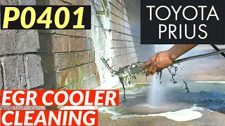 TOYOTA PRIUS: P0401/EGR COOLER CLEANING