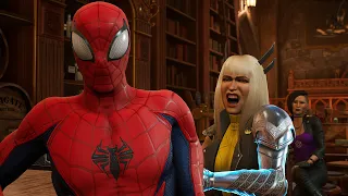 All Heroes Reacts to Spider-Man Joining the Team- Marvel's Midnight Suns