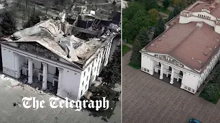 Mariupol before and after the war: the destruction left after the Russian invasion