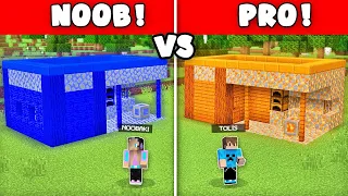 NOOB VS PRO ΠΟΙΟΣ ΕΧΕΙ ΤΟ ΚΑΛΥΤΕΡΟ ΣΠΙΤΙ ΛΑΒΑ VS ΝΕΡΟ ΣΤΟ MINECRAFT !