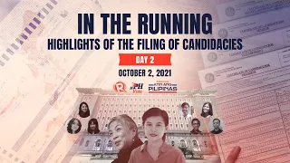 In the Running: Highlights of the filing of candidacies for 2022 | Saturday, October 2