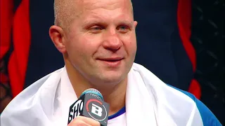 Интервью Фёдора Емельяненко после победы над Тимом Джонсоном (Bellator 269)