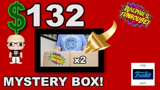 Unboxing RALPHIES FUNHOUSE Hunt for Freddy Grails $132 Funko Pop! Mystery Box!