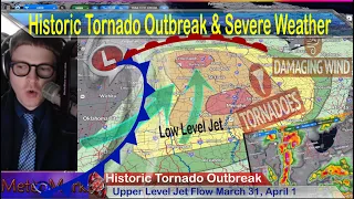 Historic & Catastrophic Tornado Outbreak & Severe Weather, Massive High Wind Event Fri Mar 31-Apr 1