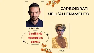 Carboidrati nell'ìallenamento