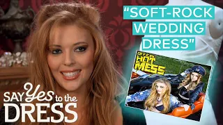 Bride Switches Out Her Rockstar Wardrobe For A Wedding Dress! | Say Yes To The Dress