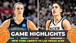 New York Liberty vs Las Vegas Aces - GAME HIGHLIGHTS | WNBA 2023