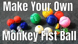 Monkey Fist Ball or Keychain for Magicians - How to Make