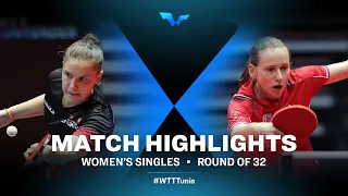 Moret Rachel vs Matelova Hana | WTT Contender Tunis | WS | R32