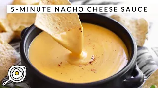 5 Minute Nacho Cheese Sauce