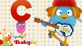 ABC Song - Dance with the Egg Band 🆎 English Alphabet Song | Nursery Rhymes & Kids Songs 🎵 @BabyTV​