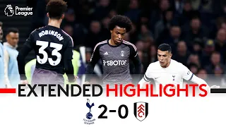 EXTENDED HIGHLIGHTS | Spurs 2-0 Fulham | Defeat In North London